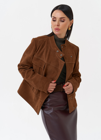 Замшевая куртка - футляр