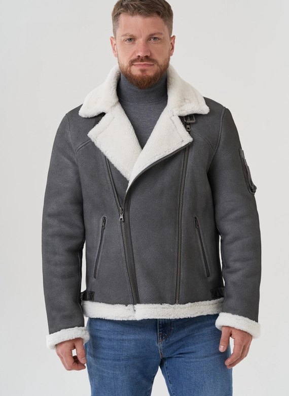 Дубленка мужская 