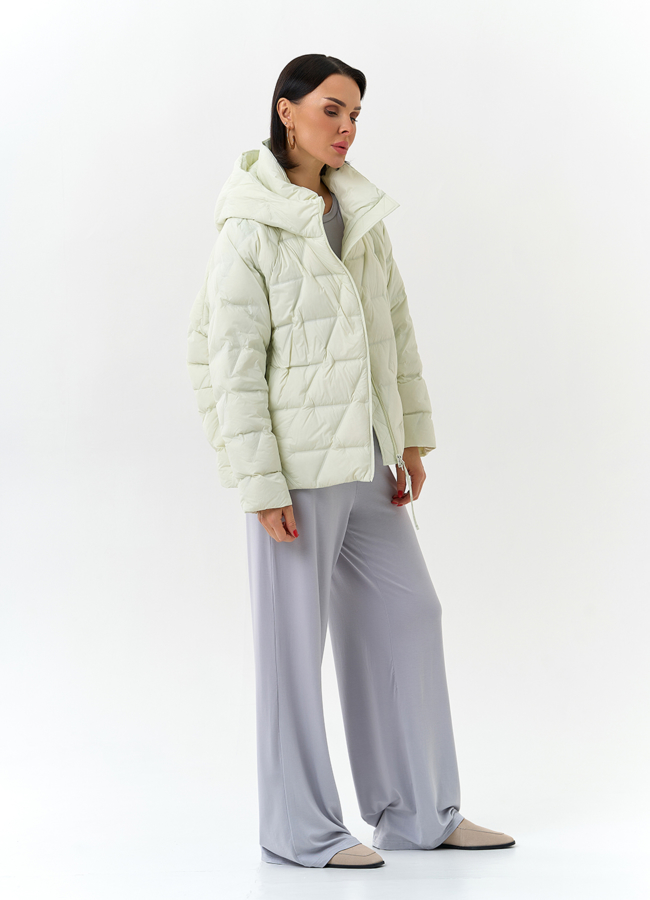 Женская куртка с капюшоном  модель № 32663 в кредит