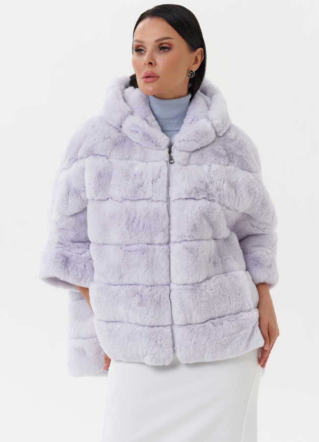 Шуба из меха кролика модель № 27819 в рассрочку