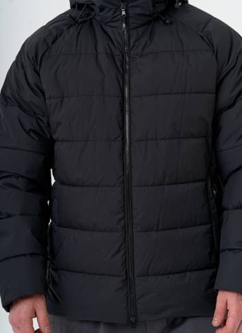 Мужской пуховик с капюшоном