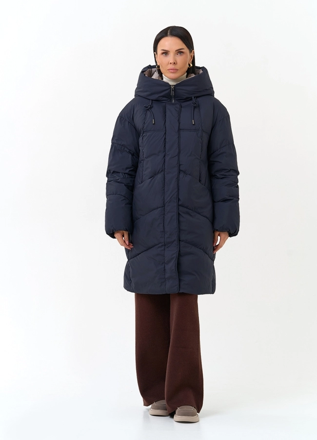 Женская куртка с капюшоном модель № 33934 универмаг малина фото