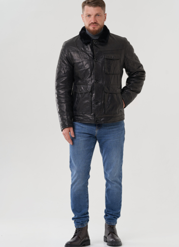 Куртка мужская из натуральной кожи 